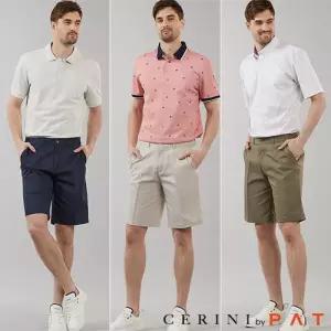 [CERINI by PAT][빅사이즈] [CERINI by PAT] 남성 여름 면 숏팬츠 3종 세트