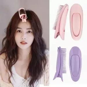 헤어 앞머리 뿌리볼륨 집게 헤어클립(1+1) WFOAWZE