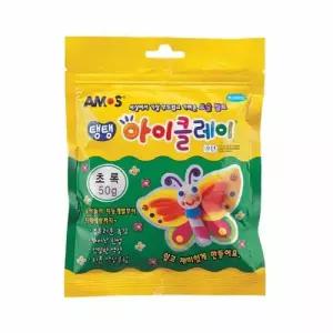 클레이아트 탱탱 아이클레이 50g 초록 만들기교구 학습교구