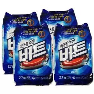 대용량 효소 세탁 가루 세척력 세제 파우치 일반용 WFN8MBX