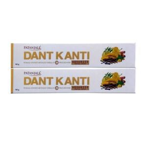 파탄잘리 고급 치약 덴탈 크림 100g / 3.38온스 - (2팩)