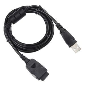 IRiver MP3 플레이어 E10 U10 B10 B20 P7 용 USB DC 충전기 + PC 데이터 동기화 케이블 코드