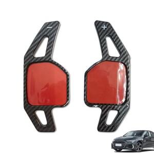 [호환품]2Pcs 자동차 스티어링 휠 패들 ABS 기어 시프트 액세서리 아우디 호환 A3 A4L A5 A6L A7 A8 S3 S5