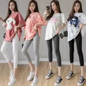 [하프클럽/]여름 7부 레깅스 쿨링 스판 아이스 쿨 3부 반바지