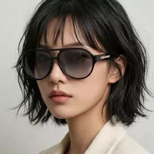 [리퍼브] 페라가모 선글라스 SF619SA 001 명품 뿔테 보잉 아시안핏