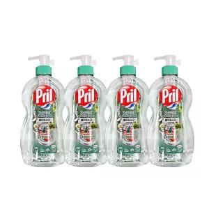 프릴 시크릿 오브 베이킹소다 주방세제 그린허브 용기 700ml x4개
