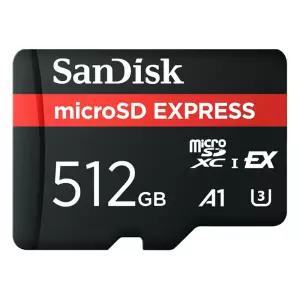 샌디스크 마이크로 SD카드 익스프레스 512GB 512기가 블랙박스 액션캠 드론캠 초고속 녹화 닌텐도 스위치2 메모리카드 ENL