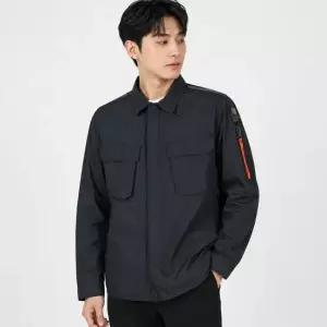 파라점퍼스 남성 MILLARD 윈드브레이커 자켓 블랙) PMSI RM01 0541