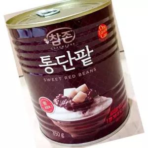 참존 빙수용 통단팥 850g 빙수 디저트 팥빙수 재료