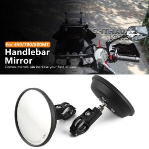 블라인드 스팟 미러 CFMOTO 450MT 2024 2025 800MT 700MT 오토바이 액세서리 와이드 앵글 볼록 거울 원형