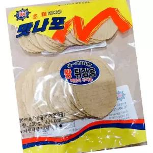 여원푸드시스템 쥐포 튀김용 400g 마른안주 과자 오징어