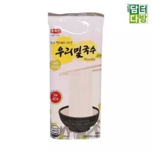 [룽스_65]우리밀국수 소면 x 소면대용량 400g 10팩