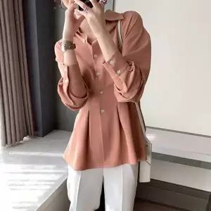 [하프클럽/휴드]클라비스 주름 4color 셔츠