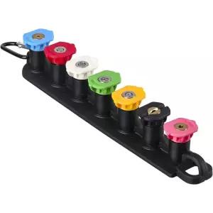 조리개 2 5mm 고압 브래킷 퀵 커넥트 및 노즐 워터건 세척기 키트
