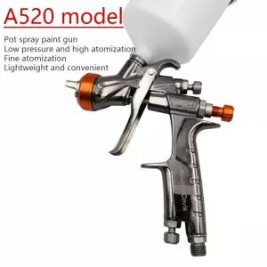 A520HVLP 스프레이 건 초미세 자동차 도구 판금 공압 m 페인트 수리 수성 . m ( EU Plug ) 1
