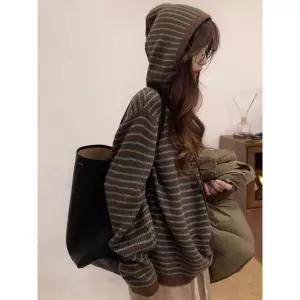 패션플러스 베나프 마일드 스트라이프 후드니트 BJ3LK0241225893