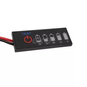 리튬 배터리 전원 표시기 18650 Lipo 이온 용량 플레이트 충전 테스터, 1S-7S, 6S Lithium 25.2V