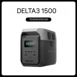 에코플로우 델타3 1500 파워뱅크 1.5kWh 대용량 야외 캠핑 차박 이동식 전원