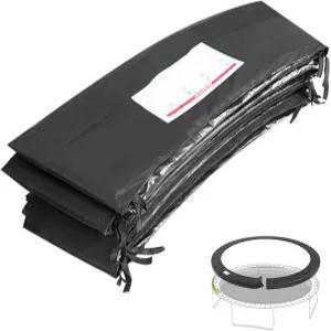 ACWARM HOME 16FT/15FT/14FT/12FT/10FT 트램펄린 안전 패드 교체 원형 스프링 보호 커버 프레임 방수
