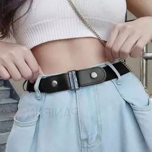 지갑 벨트 스판벨트 버튼 블랙 여자허리띠 밴딩벨트 고무줄벨트 코트벨트 여성허리벨트