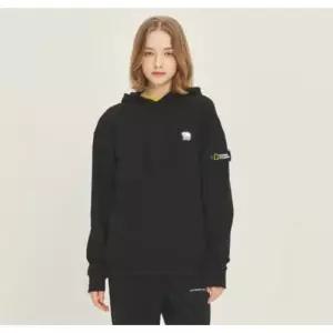 매장정품 NATIONALGEOGRAPHIC 내셔널지오그래픽 공용 세미오버핏 BEAR 와펜 후디 (N231UHD010) 1729357