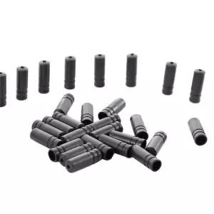 50개 산악 자전거 브레이크 외부 엔드 케이블 팁 프 캡 변속기 와이어 기어 50pcs 5mm brake caps