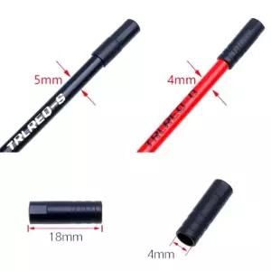 산악 도로 자전거 브레이크 변속기 프 팁 엔드 외부 캡 와이어 시프트 기어 케이블 20pcs 4mm shift caps