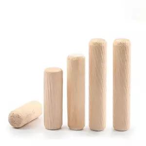 스트레이트 그루브 나무 은못 막대 DIY M 핀 매뉴얼 M6 M5 0 공예 M8 가구용 M5x20mm 00pcs