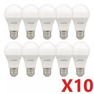 0 개/몫 LED 전구 9W 대 220V 홈 A60 2W 5W 8W 3W AC 한 20W