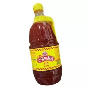오뚜기 스위트 칠리 소스 2.1kg 6개 업소용 대용량