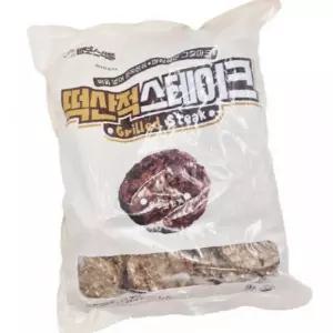 맘모스 떡산적스테이크 2Kg 업소용 냉동떡 대용량