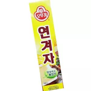 오뚜기 튜브 연겨자 100g 업소용 대용량 식자재