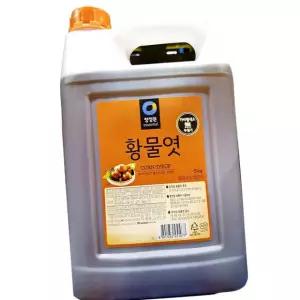 대상 황 물엿 5K 업소용 대용량 조리용 제과 식자재 갈색