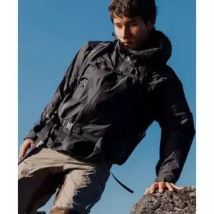 코오롱스포츠 KOLON SPORT 남성 윈드체 고어텍스 후드 방수 재킷 JWJGX26211BLK 267881