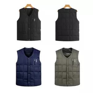 오리털 경량 패딩 조끼 베스트 빅사이즈 XL~5XL 남성