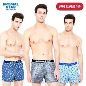 애니멀숩 캐릭터 랜덤 트렁크 1종