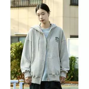 MINIMAL PROJECT 컴포트 오버핏 후드집업 MZT116-Z [GRAY] 1033876