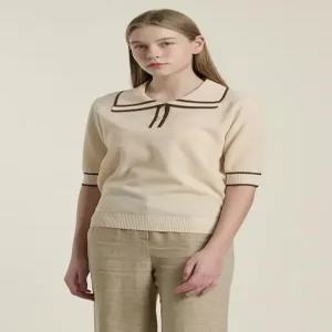 [BCBG][BCBG] 휘시마 카라넥 니트 B6B4K481_DG