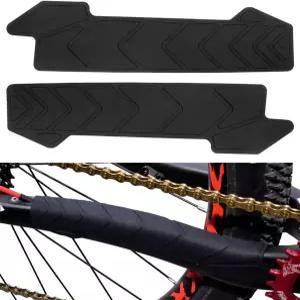 베스닌 자전거 체인스테이 프로텍터 2pcs MTB 실리콘 프레임 가드 대부분의 보호 일반