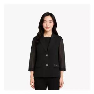 택가 228,000원 크로커다일레이디 여름 시스루 자수 자켓CLEMJK105 1299139