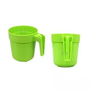 파스텔 손잡이 플라스틱컵 3p 양치컵 물컵 손잡이컵 물잔 플라스틱물잔 (WD43C57)
