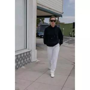 zara 자라 베이직 후드 스웨트셔츠 - 블랙3199/630/800121042