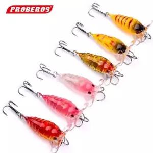 고품질 PROBEROS 탑워터 노이지 워블러 지터벅 배스 지터벅 워블러 (W08D46C)