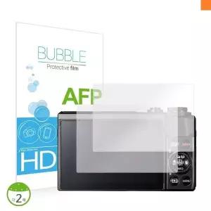 고품질 버블 LCD 보호필름 올레포빅 2장 캐논 G7X MARK II (W0A3291)
