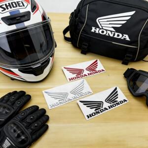 혼다 호넷 NT1100 CBR 섀도우 PCX VFR XADV 포르자  모터사이클 액세서리용 3D 로고 스티커 윙 탱크
