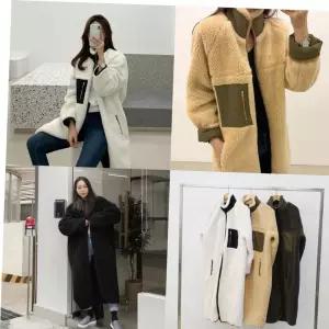집업 겨울 따뜻한 롱자켓 점퍼 뽀글이