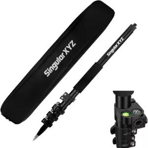 SingularXYZ 알루미늄 GPS 폴 압축 잠금 장치와 컴퍼스가 있는 망원경 측량 토지 장비 및 엔지니어링을