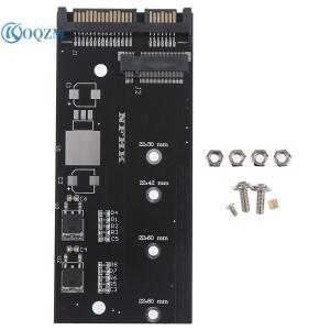 개정판 I/II/III 1.5/3.0/6.0 Gbps 용  키트 M.2 NVME SSD 변환 어댑터 카드 NVME/AHCI