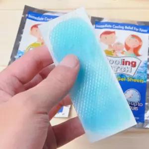 쿨패치 냉각시트 발열 해열 체온 땀 여름 운동 두통 쿨링 얼음 온도 조절