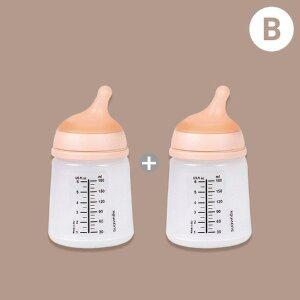 [스와비넥스]출산준비세트B-분유 혼합수유용( 실리콘젖병 180ml 2P)